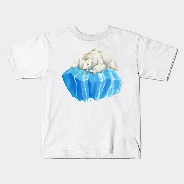 melting Kids T-Shirt by FrauFlauschert